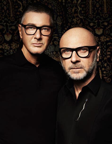 domenico dolce and stefano gabbana.